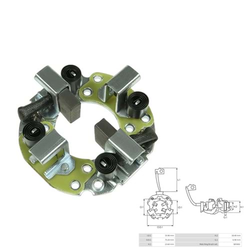 MARS KOMUR YUVASI 12V CHYSTER FORKLIFT / HYUNDAI STARTEX - H100 / KIA BONGO - PREGIO / MITSUBISHI CANTER - PAJERO - L2