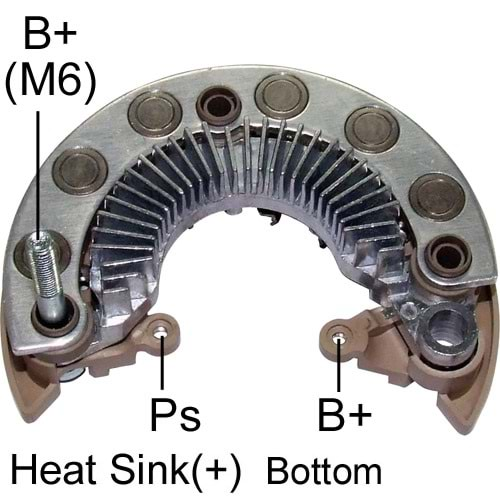 ALTERNATOR DIOT TABLASI 115MM HONDA CIVIC VIII 1.3 / 1.4 06- / JAZZ 1.2 / 1.4 08-