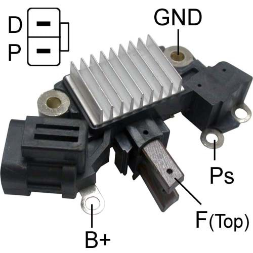 ALTERNATOR KONJEKTOR 12V D-P TERMINAL MAZDA 323 1.5 1.6 LT - MX-5 70 AMP