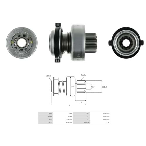 MARS DISLISI (TOYOTA TSUSHO) 9 DIS AUDI 80 1.6 (81-86) AUDI 100 1.6 (80-83) / OPEL / SEAT / MERCEDES BENZ 190 (BE