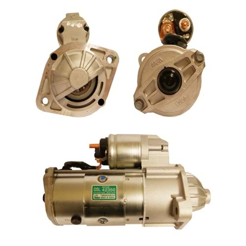 MARS MOTORU 12V 2,0 KW 10 DIS MITSUBISHI L300 2.5 TD Y.M. / HYUNDAI H1 - STAREX 2.5 TD Y.M. (36100-42350)