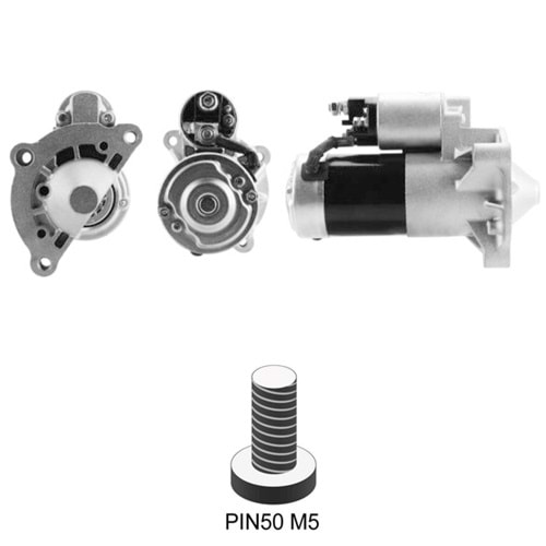 MARS MOTORU 12V 1,7 KW 13 DIS CITROEN BERLINGO - C4 - C5 2.0 HDI / FIAT DUCATO 2.0 JTD / PEUGEOT PARTNER - 308 -