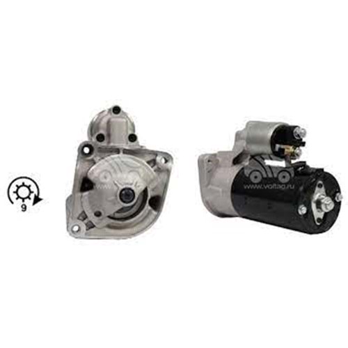MARS MOTORU 12V 2,5 KW 9 DIS CITROEN JUMPER 2.8 HDI / FIAT DUCATO 2.3-2.8 JTD / PEUGEOT BOXER 2.8 HDI (000110930