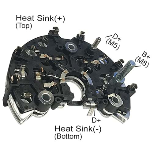 ALTERNATOR DIOT TABLASI MERCEDES 122MM