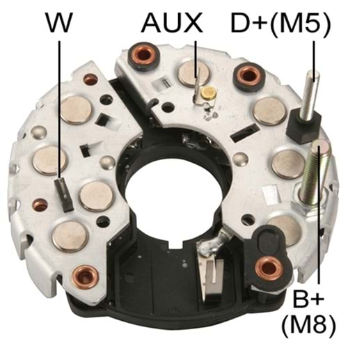 ALTERNATOR DIOT TABLASI AUDI / VOLKSWAGEN / MERCEDES (2 CIVATALI) 120MM