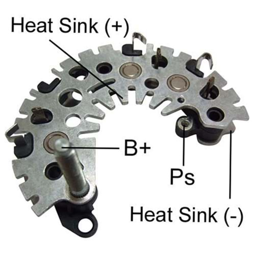 ALTERNATOR DIOT TABLASI OPEL VECTRA C 1.9 CDTI - ASTRA H 1.9 CDTI 121MM