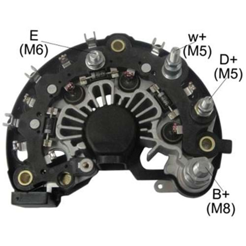 ALTERNATOR DIOT TABLASI MAN / MAGIRUS / KHD Y.M. REPLACING: ISKRA 16.908.882