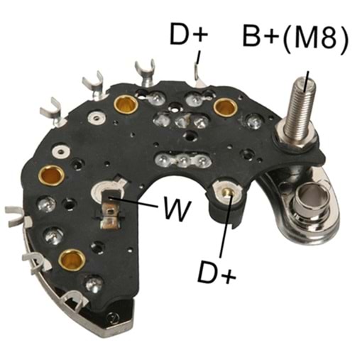 ALTERNATOR DIOT TABLASI PEUGEOT 106 / 306 / 405 107MM