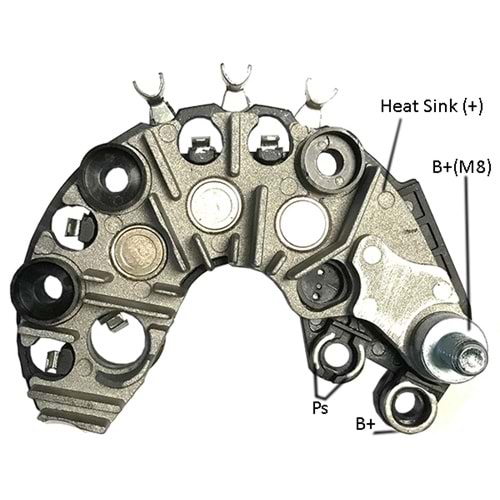 ALTERNATOR DIOT TABLASI AUDI A4 - A6 2001 ---> / VOLKSWAGEN PASSAT 1.9 2001 ---> - 2.0 TDI 2003 ---> / SKODA SUPER B 1.9 TDI