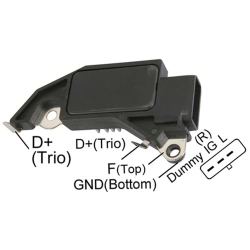 ALTERNATOR KONJEKTOR 12V DAEWOO NUBIRA / LAMOS / ESPERO / LEMANS / CHEVROLET REZZO GM 3 FIS