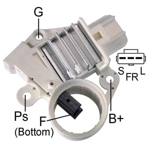 ALTERNATOR KONJEKTOR 12V FORD USA / LINCOLN / MERCURY (KOMURLU)