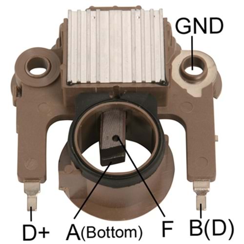 ALTERNATOR KONJEKTOR 12V FORD ESCORT 1,4I / 1,6I - 16V / FORD FIESTA 1,6 - 16V