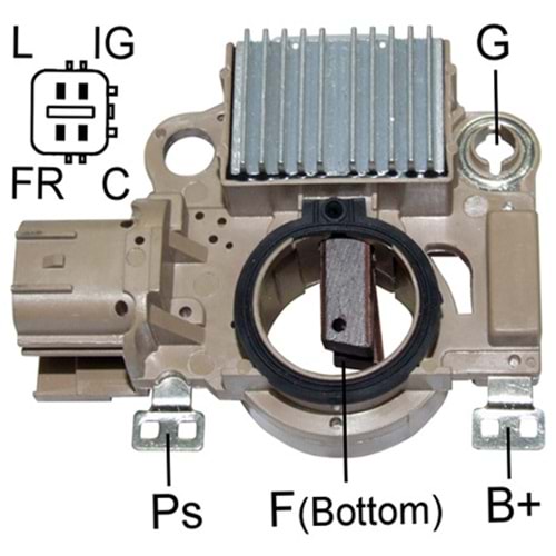 ALTERNATOR KONJEKTOR 12V HONDA CIVIC 4 FIS 1,4 / 1,6 MOTOR A2TB7591