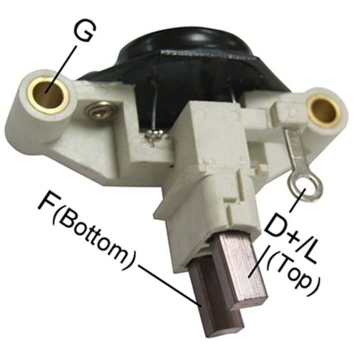 ALTERNATOR KONJEKTOR 12V D+ / L TERMINAL LADA / JCB / M.FERGUSON REPLACING: ISKRA 16.915.221 SERVICING: ISKRA IA0727 / IA