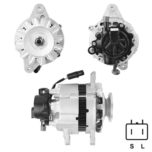 ALT. ALTERNATOR (TOYOTA TSUSHO) 12V 65 AMP HYUNDAI H100 (TEK KASNAK DISTAN PERVANELI)