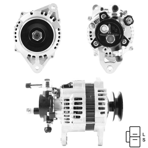 ALT. ALTERNATOR (TOYOTA TSUSHO) 12V 80 AMP ISUZU D-MAX (02-07) MODEL (4JA1-L)