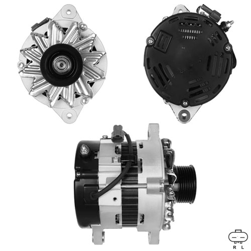 ALTERNATOR (TOYOTA TSUSHO) 24V 50 AMP ISUZU MOTORLU CASE IS MAKINASI