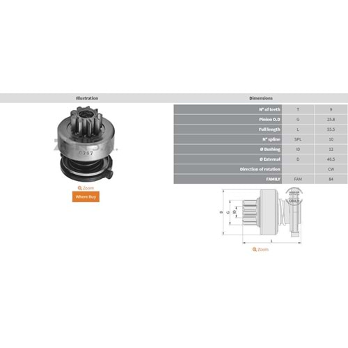 MARS DISLISI 9 DIS SEAT TERRA 1.4D / VOLKSWAGEN POLO 1.3 - 1.4D