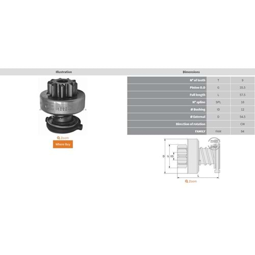 MARS DISLISI 9 DIS FIAT DUCATO 2.8 JTD / CITROEN JUMPER / PEUGEOT BOXER 2.8 HDI (BOSCH 223 SERISI)