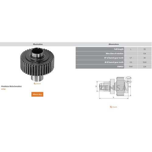 MARS DISLISI 52 DIS CHRYSLER (ZEN-0750 - ZEN-0816 - ZEN-0817 - ZEN-0818 - ZEN-0954)