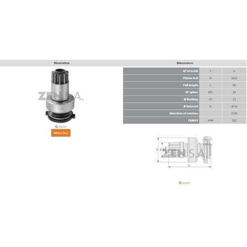 MARS DISLISI 9 DIS VOLKSWAGEN FOX - GOL G5 - GOLF - POLO (CCW)