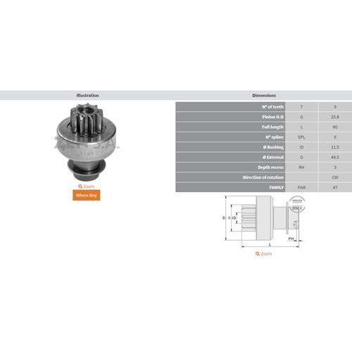 MARS DISLISI 9 DIS SEAT AROSA - CORDOBA - IBIZA II / VOLKSWAGEN POLO - LUPO 1.0 - 1.4L