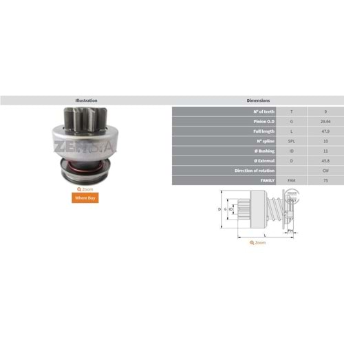 MARS DISLISI 9 DIS TOYOTA COROLLA 1.4 - 1.6 - AURIS 1.6 - AVENSIS 1.8 / BMW 316 - 320