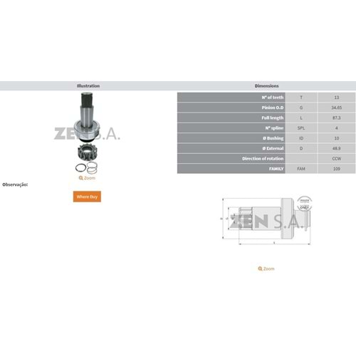 MARS DISLISI 13 DIS AUDI / SEAT / SKODA / VOLKSWAGEN 1.6 TDI (CCW)