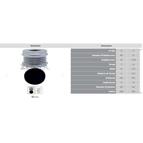 ALT. KASNAK FORD FOCUS 2.0 (4 KANAL)