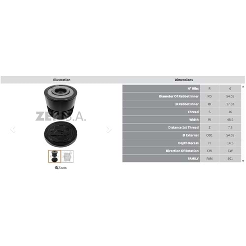 ALT. KASNAK FIAT 500 - LINEA - PUNTO - DOBLO - FIORINO 1.3 D MULTIJET / OPEL COMBO - CORSA - ASTRA 1.3 CDTI / SU