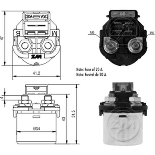 MARS OTOMATIGI 12V HONDA NX 350 SAHARA MOTORSIKLET