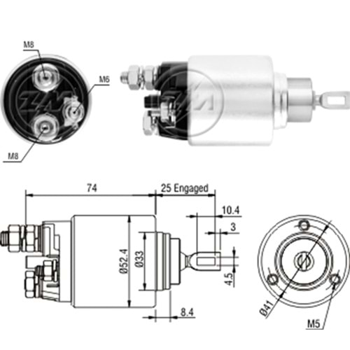 MARS OTOMATIGI 12V ALFA ROMEO / CITROEN / FIAT / JEEP / LANCIA / MERCEDES-BENZ SPRINTER / PEUGEOT