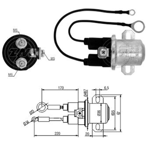 MARS OTOMATIGI 12V 38MT CASE - CUMMINS - FORD - FREIGHTLINER - PETERBILT - STERLING YARDIMCI OTOMATIK