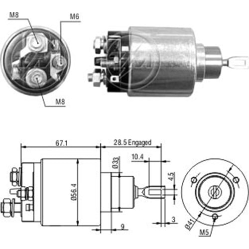 MARS OTOMATIGI 12V GM - CHEVROLET ASTRA - VECTRA - ZAFIRA / GM - OPEL ASTRA - CALIBRA