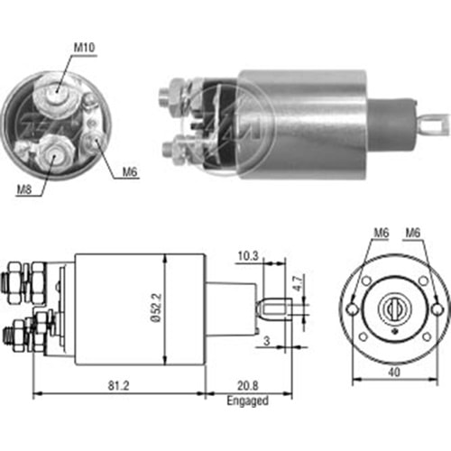 MARS OTOMATIGI 12V CUMMINS / FORD CARGO / ZANELLO