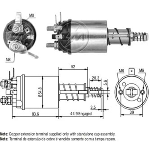 MARS OTOMATIGI 12V BEDFORD / MASSEY FERGUSON / CASE