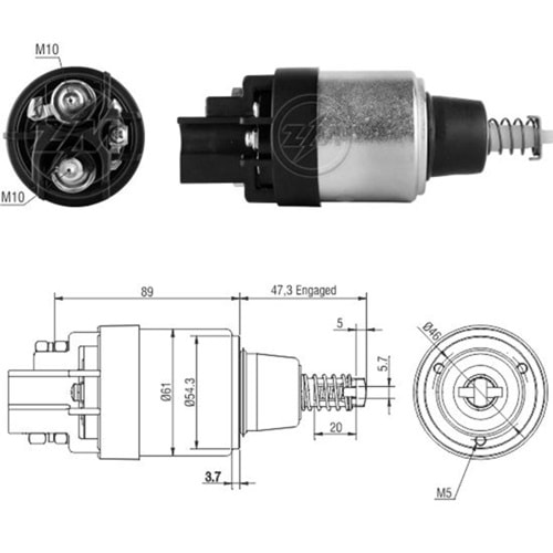 MARS OTOMATIGI 12V CASE / DIECI AGRI / FIAT-IVECO INDUSTRIAL ENGINE