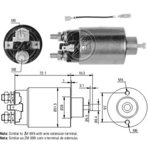 MARS OTOMATIGI 12V HYUNDAI ACCENT - ELANTRA - H100 - SONATA / MITSUBISHI COLT - GALANT - L200 - L300 - LANCER - PAJ