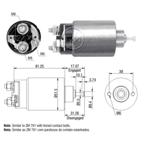 MARS OTOMATIGI 12V FORD CONNECT - FIESTA - FOCUS - TRANSIT - MONDEO - KA (CBS-F203 - SMO-1761)