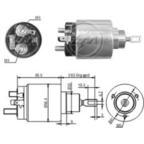 MARS OTOMATIGI 12V VOLKSWAGEN FOX - GOL