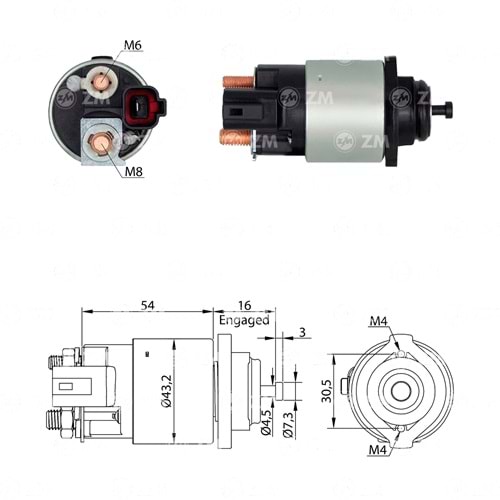 MARS OTOMATIGI 12V HYUNDAI GENESIS - KONA - SANTA FE - I30 / KIA OPTIMA - STINGER
