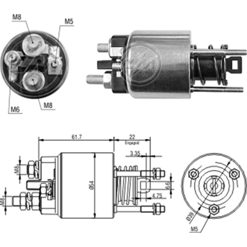 MARS OTOMATIGI 12V BMW 3 SERIES - 5 SERIES