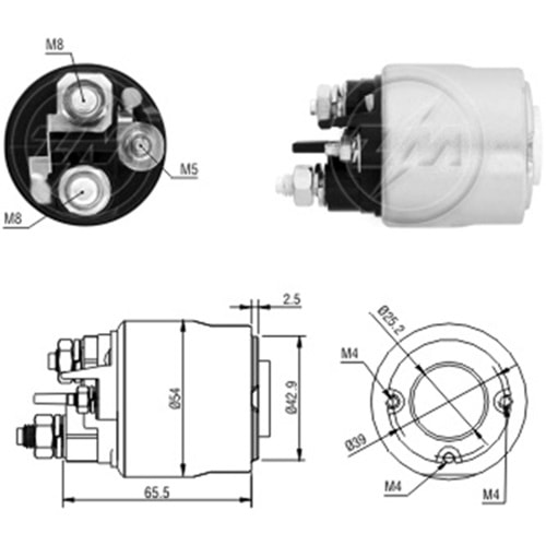 MARS OTOMATIGI 12V CITROEN BERLINGO - C3 - XSARA / PEUGEOT 206 - 307 - PARTNER - RANCH / RENAULT CLIO - KANGOO (SVA