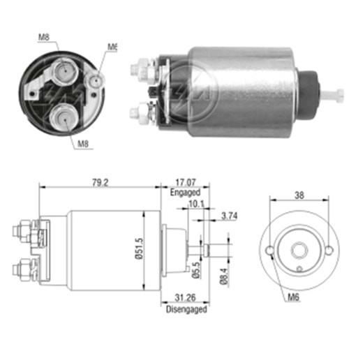 MARS OTOMATIGI 12V FORD / LINCOLN / MERCURY