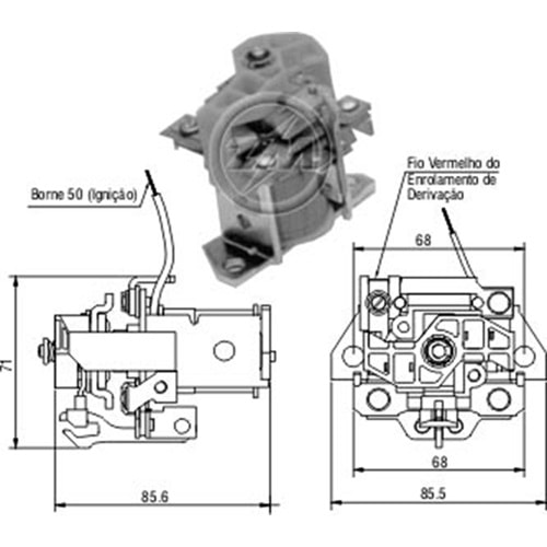 MARS OTOMATIGI 12V VOLVO CAMINHOES - LM218 - T800 - T810 - TRUCK