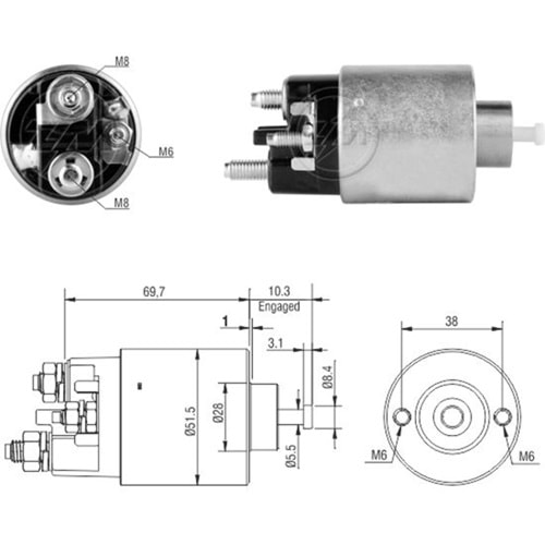 MARS OTOMATIGI 12V GM - CHEVROLET / GM - OPEL / GM - VAUXHALL