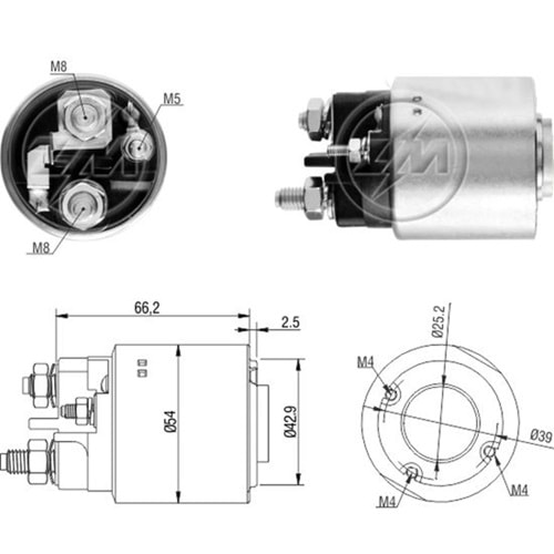 MARS OTOMATIGI 12V CITROEN BERLINGO - C1 - C2 - C3 - C4 - JUMPY - NEMO - XSARA / PEUGEOT 1007 - 107 - 206 - 207 - 3