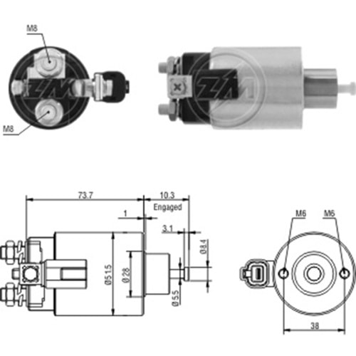 MARS OTOMATIGI 12V NISSAN ALTIMA - SENTRA