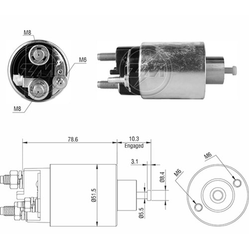 MARS OTOMATIGI 12V FORD EDGE - ESCAPE - EXPLORER - FOCUS - FUSION - TAURUS / FORD - LINCOLN MKC - MKT - MKZ