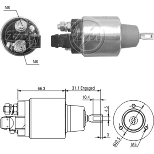 MARS OTOMATIGI 12V FORD F - 250